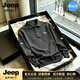 JEEP SPIRIT輕奢秋季新款翻領長袖polo衫男士寬松休閑打底衫上衣男裝衛衣 深灰色【奢級甄選】 M 適合100-125斤【奢級甄選】