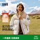森馬（Semir）【羽絨服反季特賣】羽絨服男女百搭休閑情侶同款多版型多色可選 白咖色調(diào)（白鴨絨）00415 3XL