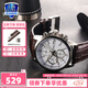卡西歐（CASIO） 【全國聯(lián)保】三眼皮帶鋼帶商務(wù)休閑簡約石英表學(xué)生男表MTH-5001 1.MTH-5001L-7A
