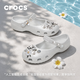 卡駱馳（CROCS）經典閃耀芭蕾鞋外穿女鞋單鞋時尚百搭花園鞋涼鞋|213293 銀閃-0IC 36 /37(230mm)