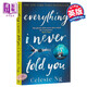 無聲告白 Everything I Never Told You 英文原版 小說可搭擺渡人the glass castle傲慢與偏見螢火蟲小巷flipped