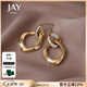 Jay 2026新款設計菱形耳環女耳飾七夕禮物送女友