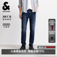 杰克·瓊斯（JACK&JONES）26年秋季牛仔褲男裝901修身彈力潮流水洗牛仔休閑褲子品牌男褲 E42中牛仔藍 32 175 W32/L32