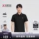 勁霸男裝短袖polo衫男商務休閑棉時尚短袖polo衫|FTBG2387 黑色 XL