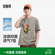 森馬（Semir）涼感T|瘋狂動物城短袖T恤男夏季抑菌印花寬松針織衫101325100170