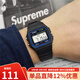 卡西歐（CASIO）手表男 運動簡約復古小方塊 多功能防水學生運動表男表 F-91W-1（主推）