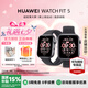 華為（HUAWEI）智能手表WATCH FIT 5【國補15%】藍牙通話輕薄大屏長續航運動手表七夕禮物送女友【華為官方授權】 【FIT 5】韻律黑 氟橡膠表帶 【官方正品 原裝速發】