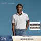 Tommy Hilfiger【球星同款】春夏男潮流多色珠地棉商務休閑純色翻領短袖T恤POLO 【簡約休閑】亮白色YBR *尺碼偏小，建議拍大一碼 M （推薦：130-140斤）