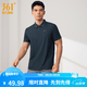 361°polo衫男2026年夏季新款休閑透氣短袖情侶運(yùn)動(dòng)翻領(lǐng)t恤女父親節(jié) 【推薦】【男款】深墨藍(lán) XL