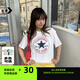 匡威（Converse）官方 夏季新品棉質經典星星貼片休閑短袖男T恤MCH737 MCH737-001 M (170/96A)