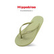 hippobloo河馬泰國進(jìn)口乳膠細帶slim柔軟平底外穿防滑夾腳橡膠人字拖Girl款 奶茶色 36-37 (泰9.5)
