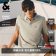 杰克·瓊斯（JACK&JONES）26年新款polo衫男士夏季撞色翻領商務休閑刺繡logo短袖T恤男裝 倫敦霧C02 M 175
