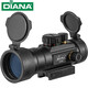 DIANA戴安娜1X40紅點(diǎn)十字瞄 2倍高抗大視野內(nèi)紅點(diǎn)手調(diào)3X44瞄準(zhǔn)器尋鳥鏡 DIANA 2×40 紅綠點(diǎn)