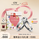 丹尼爾惠靈頓（DanielWellington）[七夕情人節禮物]dw情侶對戒時尚經典系列情侶戒指送男友 月光銀一對【碼數備注】 *