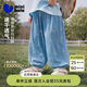 迷你巴拉（minibala）[防蚊抖抖褲]男女童寶寶褲子2026夏吸濕速干透氣輕薄長褲