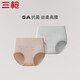 三槍【5A抗菌50s高支】女內(nèi)褲長(zhǎng)絨棉加寬高腰打底褲女士三角褲