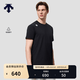 迪桑特（DESCENTE）DESCENTE迪桑特TRAINING系列男士D-TOUGH吸濕速干運動T恤夏季新品 BK-黑色 L (175/96A)