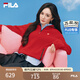 FILA 馬上起飛楊冪同款|斐樂官方女裝2026春季新年時尚愛心套頭衛(wèi)衣 節(jié)奏紅-PK M 165/84A/M