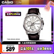 卡西歐（CASIO）手表男三盤簡約夜光顯示學生考試石英表七夕禮物MTH-5001L-7A