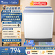 小天鵝（LittleSwan）雙桶雙缸洗衣機半自動 12KG大容量 洗大件 節能 TP12S156 一級能效 以舊換新 京東自營