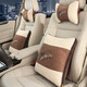 汽車(chē)頭枕車(chē)用頸枕靠枕車(chē)載護(hù)頸枕一對(duì)裝車(chē)內(nèi)頭枕腰靠套裝車(chē)上抱枕被子兩用小車(chē)靠墊抱枕一對(duì)車(chē)用頸椎枕 咖色頭枕2+抱枕被2