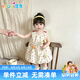 優奇女童連衣裙夏季2026夏裝新款洋氣兒童吊帶裙寶寶公主花苞裙子 