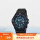 卡西歐（CASIO）手表男指針日歷運動防水兒童學生考試可用男女石英表MRW-200H-2B