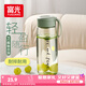 富光塑料茶杯水杯可愛ins風學生便攜創意帶蓋杯子耐摔夏天簡約太空杯