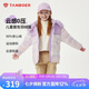 坦博爾兒童羽絨服男童女童帶帽中大童保暖面包服外套550315Z花卉迷彩160