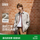 森馬（Semir）長(zhǎng)袖襯衫男寬松工裝外套情侶款純色百搭上衣純棉秋冬裝潮酷流行 淺卡其50368 L