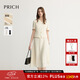 PRICH【醋酸】簡約垂墜一字領(lǐng)收腰連衣裙2026夏新款氣質(zhì)中長裙女 39象牙白色2403E M 165
