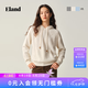 ELAND衣戀毛衣女時尚抽繩連帽長袖針織衫上衣新款 象牙白/白色(39)Ivory M /165