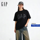 蓋璞（GAP）男女裝2026春季新款棉質logo印花寬松短袖T恤百搭上衣868222