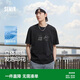 森馬（Semir）短袖T恤男裝熊貓國風印花刺繡夏季涼感t寬松上衣109325100113