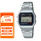 卡西歐（CASIO）男表小金表小方塊情侶運動學生男女電子表 送禮物A158WA-1D