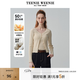 Teenie Weenie【原紗防曬】小熊淑女白色毛衣針織開衫長袖打底衫女空調衫 乳白色 M (165)