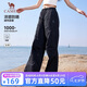 駱駝（CAMEL）【萌神】冰感防曬工裝女防潑水直筒褲戶外登山寬松顯瘦運動休閑褲
