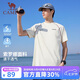 駱駝（CAMEL）【速干t神】休閑短袖t恤男士夏季新款寬松圓領(lǐng)戶外運(yùn)動(dòng)服跑步上衣