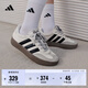 adidas「T頭鞋」BARREDA休閑板鞋德訓鞋男女阿迪達斯官方輕運動   灰色/黑色/樹脂黃   42