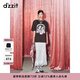DZZIT【小馬寶莉聯名系列】地素短袖T恤2026夏新款寬松上衣女3K2BA299W 棕色 S 版型偏大建議拍小一碼