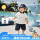 巴拉巴拉童裝兒童短袖套裝嬰兒夏裝2026新款男童寶寶Polo衫兩件套t恤褲子