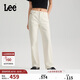 Lee【張凌赫代言】Lee26年春新五袋款設(shè)計(jì)429直筒牛仔褲女 白色 27