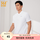 361°polo衫男2026年夏季新款休閑透氣短袖情侶運動翻領t恤女父親節 【男款】本白 XL