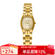 卡西歐（CASIO）女表 復古小方塊 簡約休閑酒桶型指針表 石英手表 七夕情人節禮物 LTP-1169N-9A