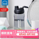 樂扣樂扣（LOCK&LOCK）大容量水杯tritan運動搖搖杯便攜提手水壺男女塑料杯子1.5L黑色