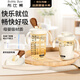 布比熊 BUBBLE BEARppsu翻蓋吸管杯防摔防漏喝水喝奶直飲奶瓶寶寶學飲水杯吸管直飲杯