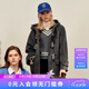 ELAND【經典長期主義】羊毛衣戀毛呢外套女休閑大衣新款 EEJWF4TE01灰色(15)Grey XS /155