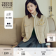 Teenie Weenie【趙露思同款】小熊女裝學院風設計感氣質通勤潮流百褶半身裙短裙 中灰色 S (160)