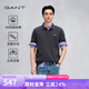 GANT/甘特【出色POLO】26春夏男士休閑翻領棉質正肩短袖T恤polo衫 010-深空灰【男款】 XL