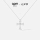APM Monaco十字架可調(diào)節(jié)項(xiàng)鏈女款輕奢高級(jí)感送女生女友男友七夕情人節(jié)禮物
